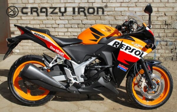 CRAZY IRON エンジンガード CBR250R