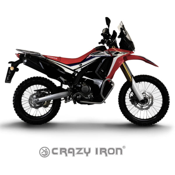 CRF250LR 車両をしっかり保護できるエンジンガード｜AxxL
