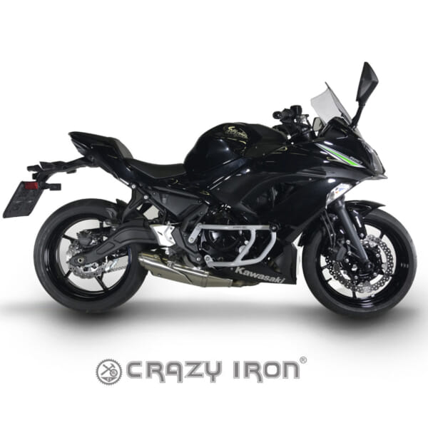 CRAZY IRON エンジンガード Ninja650 Z650 (17--