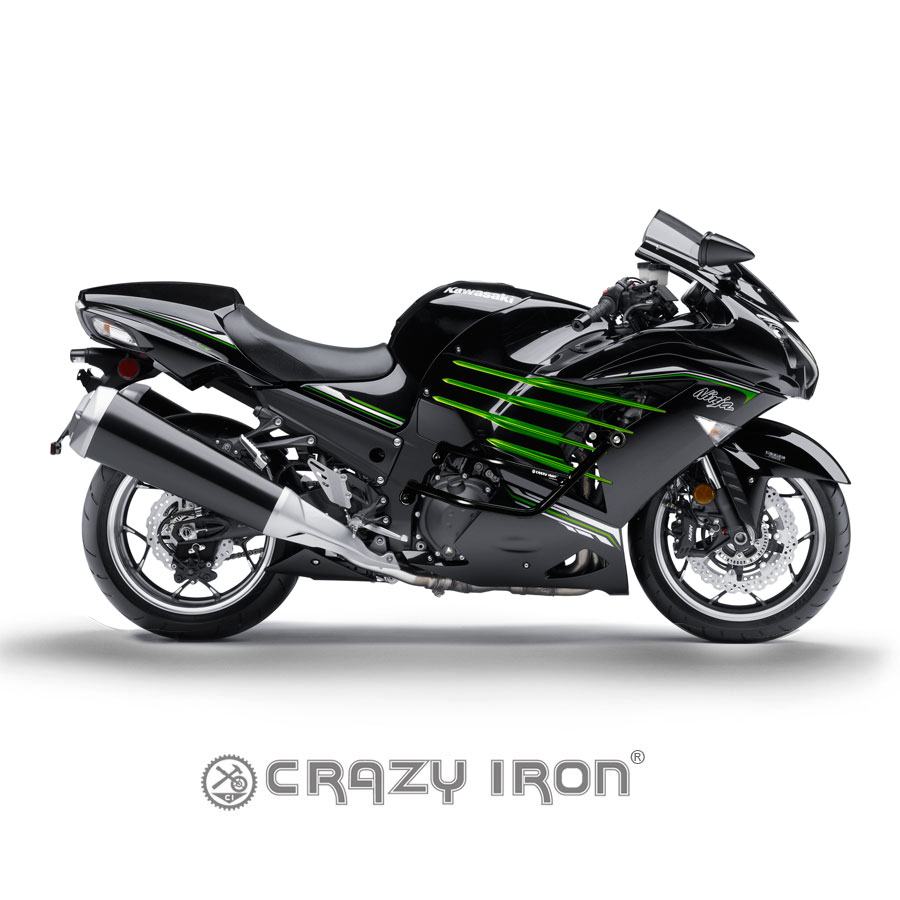 CRAZY IRON エンジンガード ZX-14R / ZZR1400 (12-)