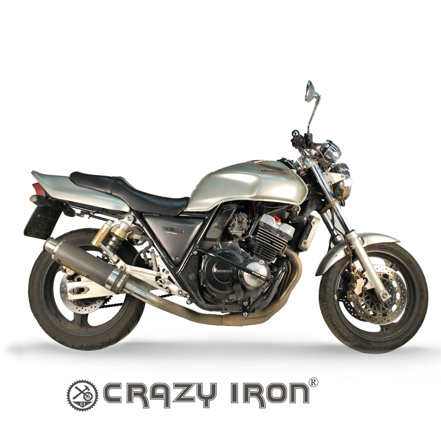 CB400SF 車両をしっかり保護できるエンジンガード｜AxxL