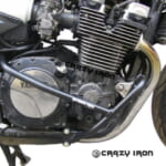 ヤマハ XJR1200.1300特注品大型バンパー ジムカーナ、練習用 大型初心者エンジンガード等 XJR1300 ⁄ XJR1200 車両をしっかり保護できるエンジンガード｜AxxL