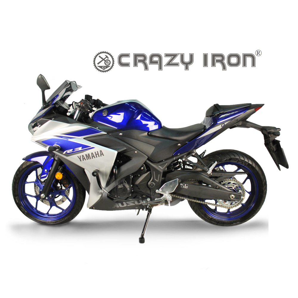 CRAZY IRON エンジンガード YZF-R25 / YZF-R3 (15-18)