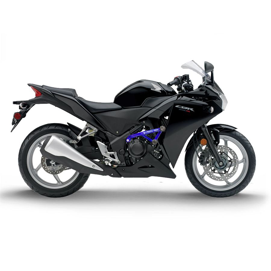 CBR250R (11-13) 用スライダー付エンジンガードで車体をガード｜AxxL
