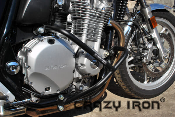 CB1300、X-4、CB1100　エンジンガード　青 CB1100 / CB1100EX / CB1100RS カスタム エンジンガード