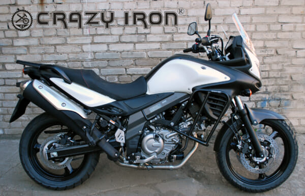 DL650 / Vストローム (04-16) 車両をしっかり保護できるエンジン