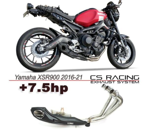 CSRacing製 XSR900 アンダーマウント サイド出しマフラー！｜AxxL
