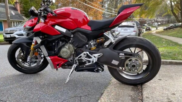 DUCATI StreetFighter V4 マフラー！専用アンダーカウル付き！｜AxxL