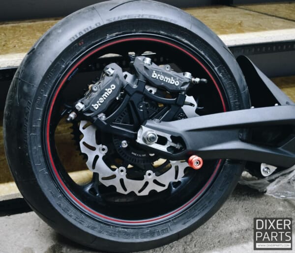 ストリートトリプル 765 DIXER PARTS デュアルキャリパーブラケット｜AxxL