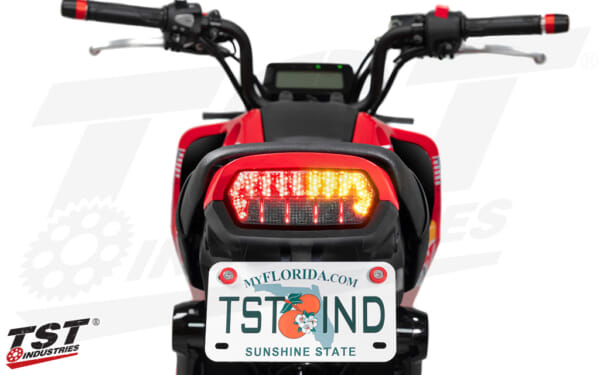 TST Industries グロム (21-) ウインカー内蔵 LEDテールライト / ローマウント フェンダーレスキット