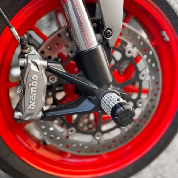 ドゥカティ　アクスルスライダー モンスター937用 スタント用の大型アクスルスライダー｜AxxL