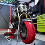 Amazon.co.jp: AXXL デジタル タイヤウォーマー 17インチ (250cc