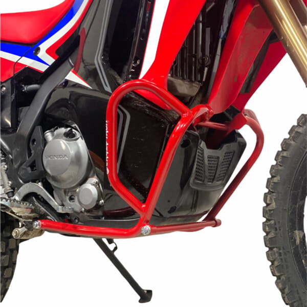 CRF250ラリー 車両をしっかり保護できるエンジンガード｜AxxL