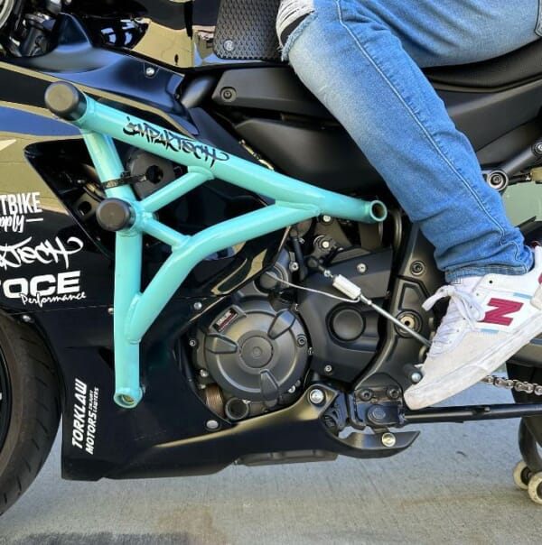 【新品未使用】ワクシングスタンド MOTO-TRON RACING モトトロンレーシング スタンドフックセット ZX-25R