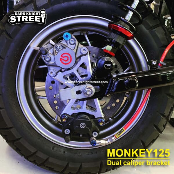スタントには必須 キャリパーブラケット MONKEY125｜AxxL
