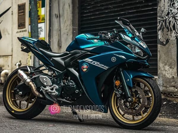 ただおそらくですが一般的にyzf-r25 ワイドホイール前後