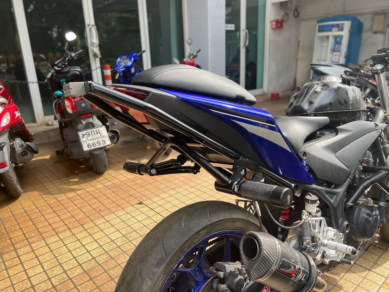 YZF-R25/MT25スタントには必須 サブケージ/ウィリーバー|AxxL