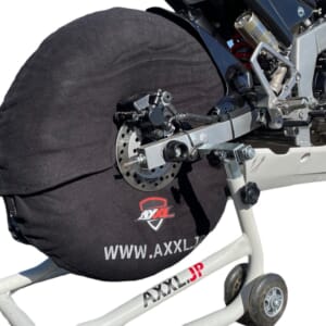 サーキット走行には必須 ! AXXL オリジナル タイヤウォーマー