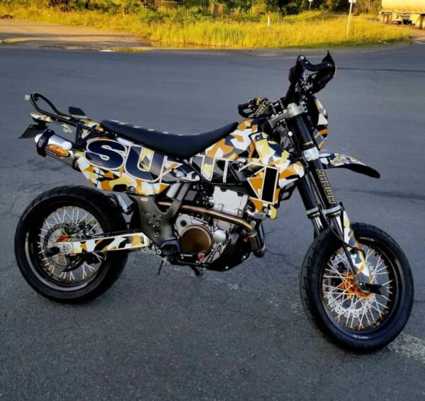 DR-Z400SM- 考え抜いた本気モデルのウィリーバー/サブケージ｜AxxL