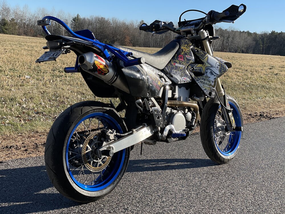 DR-Z400SM- スタント専用 前後アクスルスライダー｜AxxL