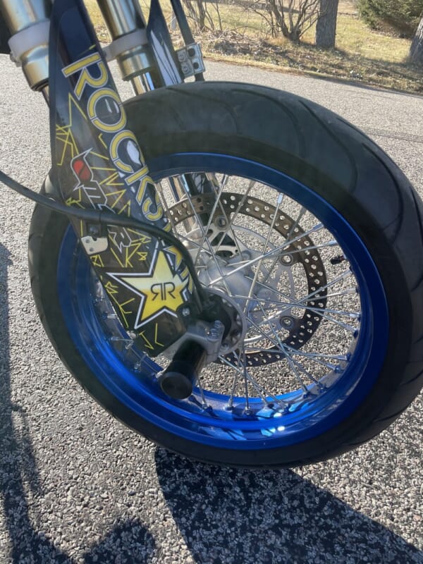 DR-Z400SM- スタント専用 前後アクスルスライダー｜AxxL