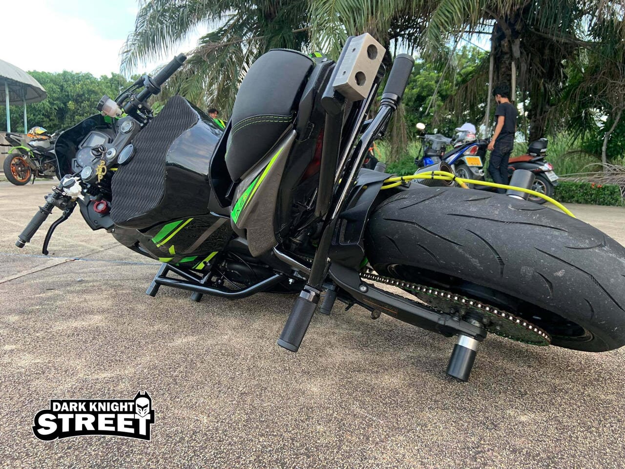 DKS ZX6R (13-23) スタント用 前後アクスルスライダーセット｜AxxL