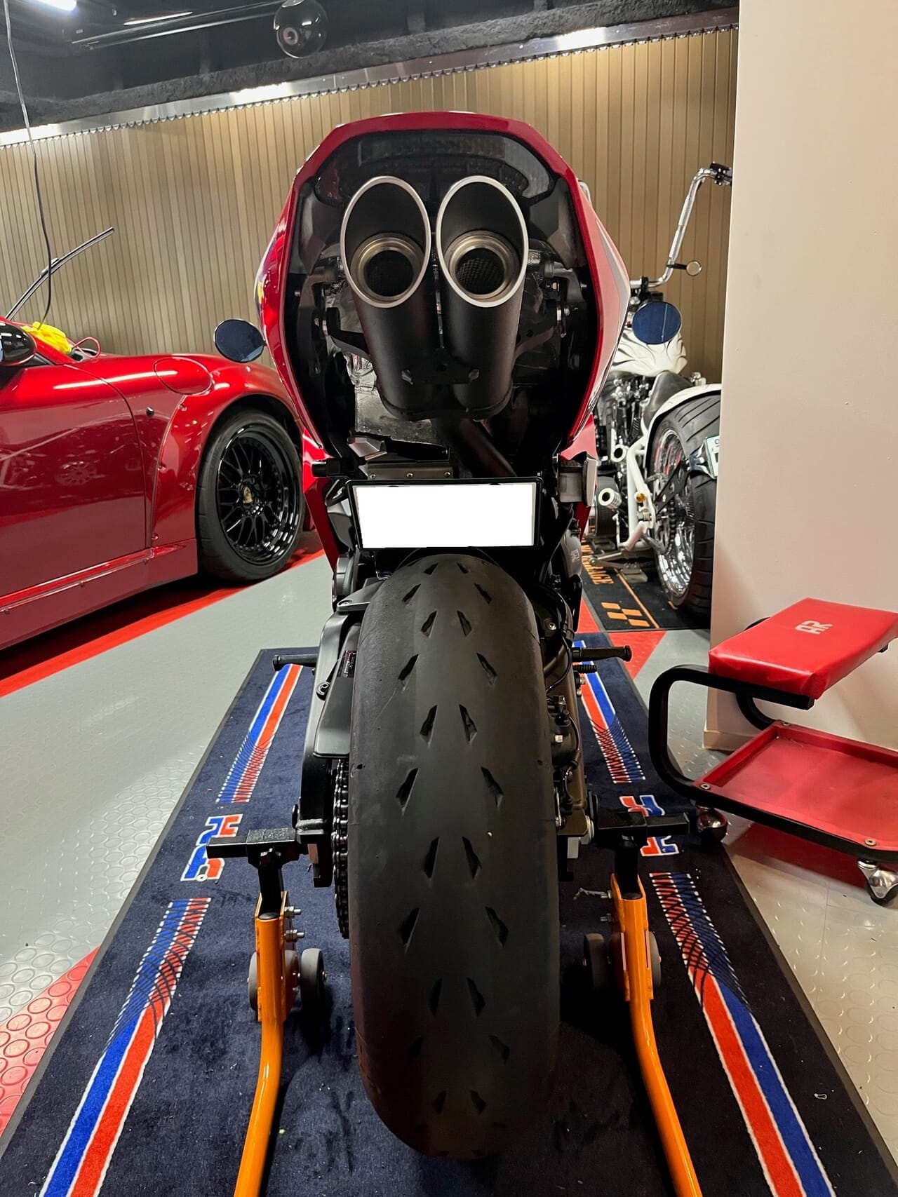 CBR600RR (20-) へTOCE,フェンダーレス,テールライトをカスタム