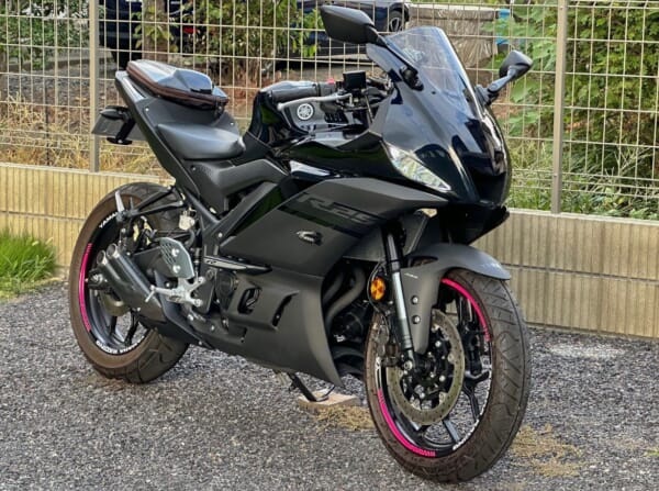 アッパーカウルカバー　R6フェイスへカスタム　YZF-R25/R3