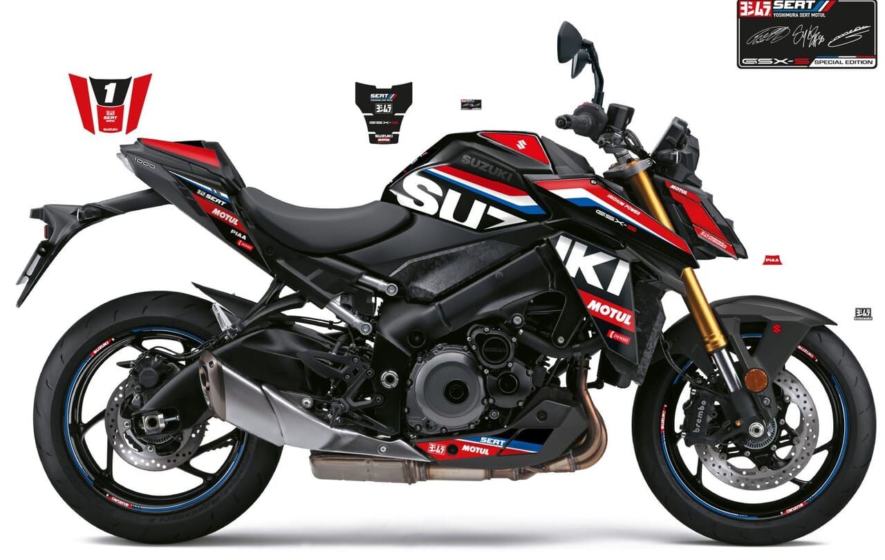 フランス スズキ純正 GSXS1000 ヨシムラ グラフィック ステッカー