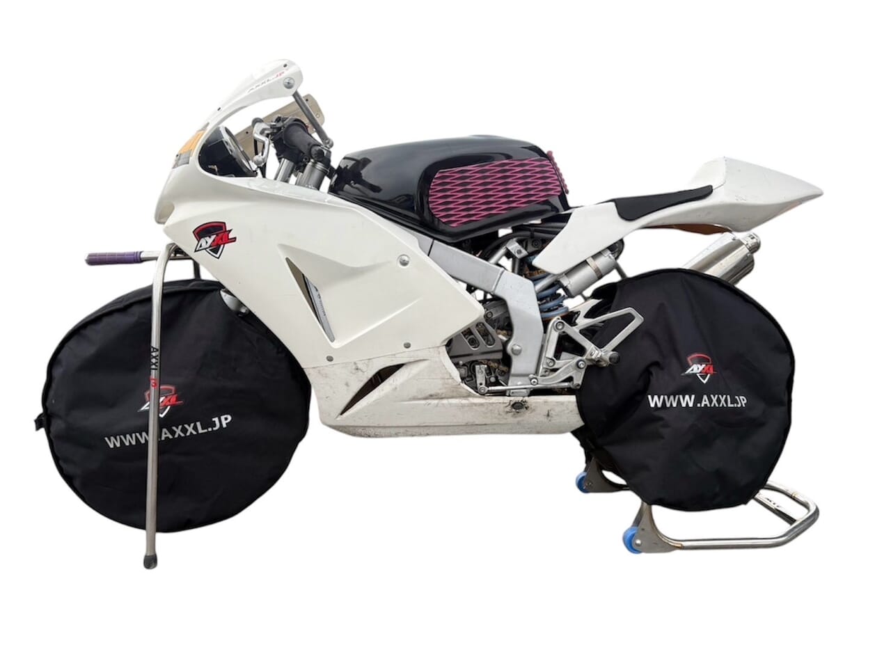AxxL タイヤウォーマー　12インチ用 サーキットには必須 AXXL 12インチ 各色 タイヤウォーマー｜AxxL