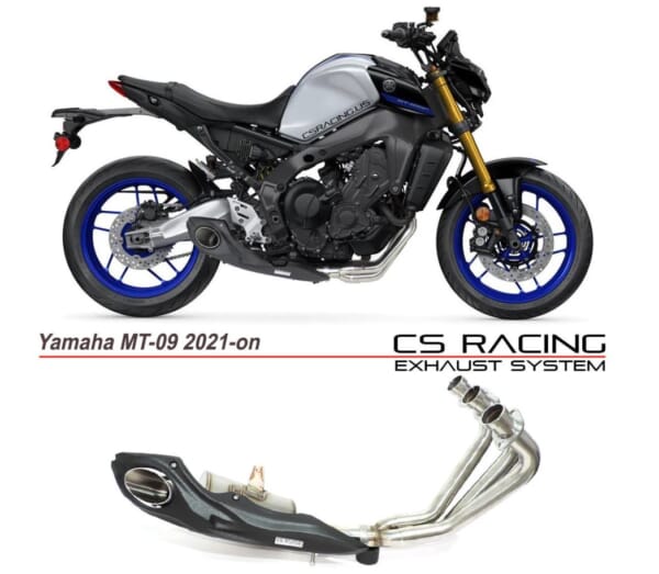 CSRacing MT09(21-25) アンダーマウント サイド出しマフラー！｜AxxL