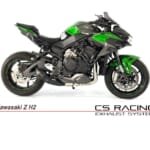 CS RACING Z H2 サイド出しのフルエキマフラー｜AxxL
