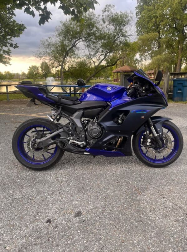 CSRacing YZF-R7 アンダーマウントサイド出しマフラー！｜AxxL