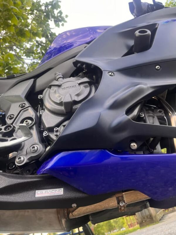 CSRacing YZF-R7 アンダーマウントサイド出しマフラー！｜AxxL