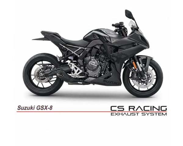 CSRacing製 GSX-8R/Sアンダーマウント サイド出しマフラー！｜AxxL