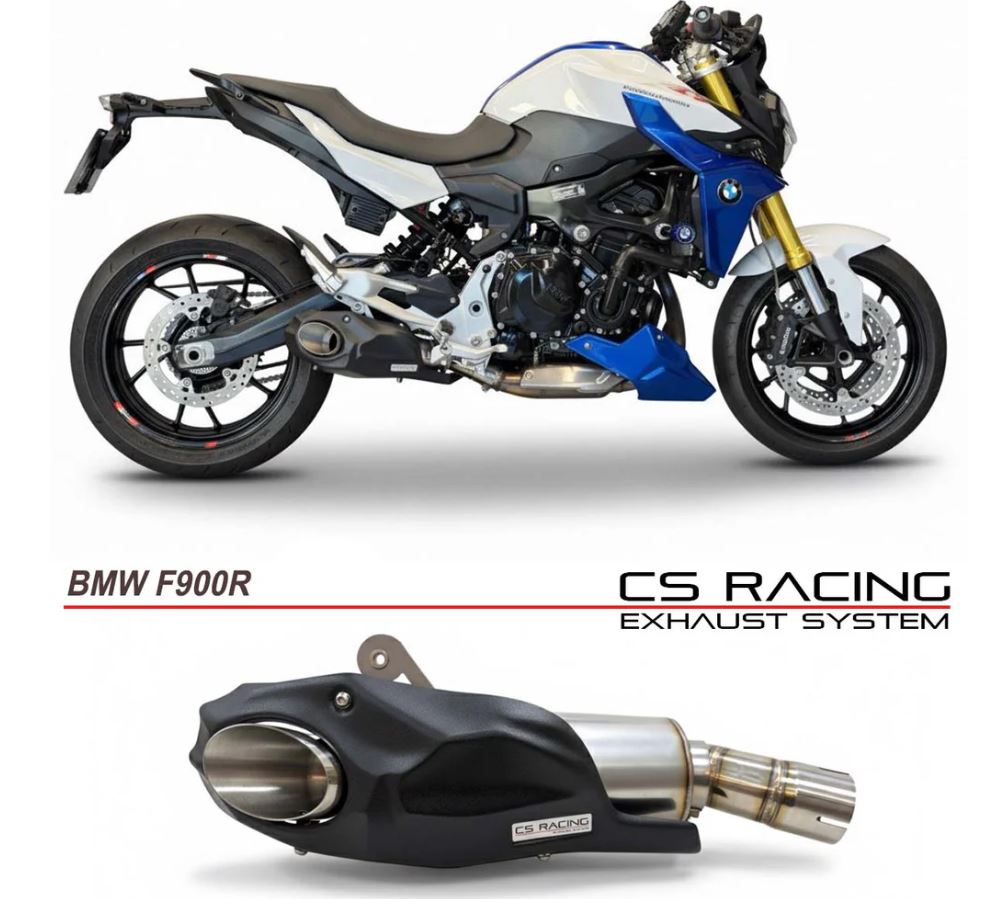 CSRacing製 F900Rアンダーマウント サイド出しマフラー！｜AxxL