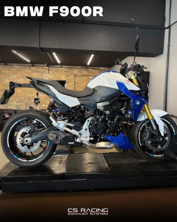 CSRacing製 F900Rアンダーマウント サイド出しマフラー！｜AxxL