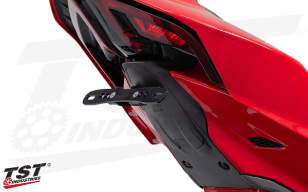 ナンバーの角度を自在に PANIGALE V2/V4 フェンダーレスキット｜AxxL