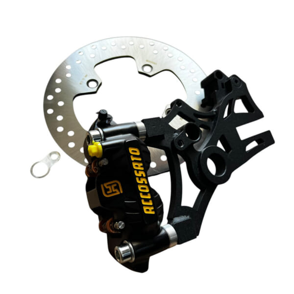 ZX6R (13-26) DIXER PARTS デュアルキャリパーブラケット｜AxxL