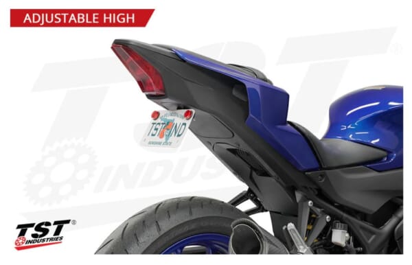 YZF-R25/R3フェンダーレスキット 新品 TST YZF-R25/R3 (25-26) 可倒式フェンダーレスフル キット！｜AxxL