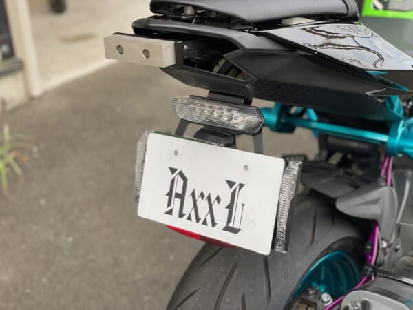 ZX6R (13-18) DIXER PARTS ウィリーバー｜AxxL